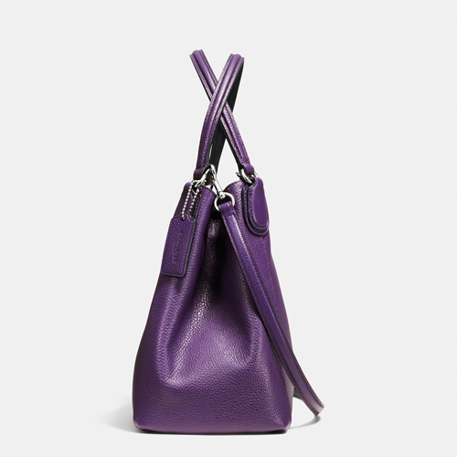 Coach Outlet Edie 28 Shoulder Bag In Polished Pebble Leather